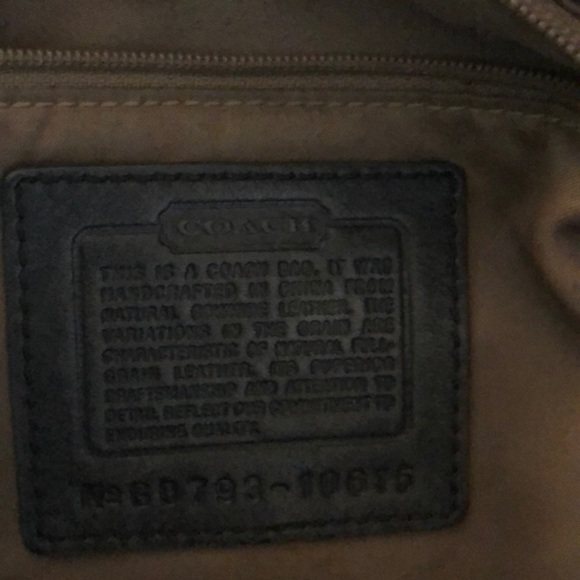 Coach handbag. - Picture 4 of 5